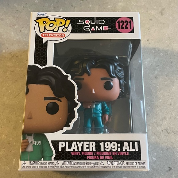 Funko POP! TV: Netflix Squid Game - Player 199: Ali - #1221 BNIB - Picture 3 of 8